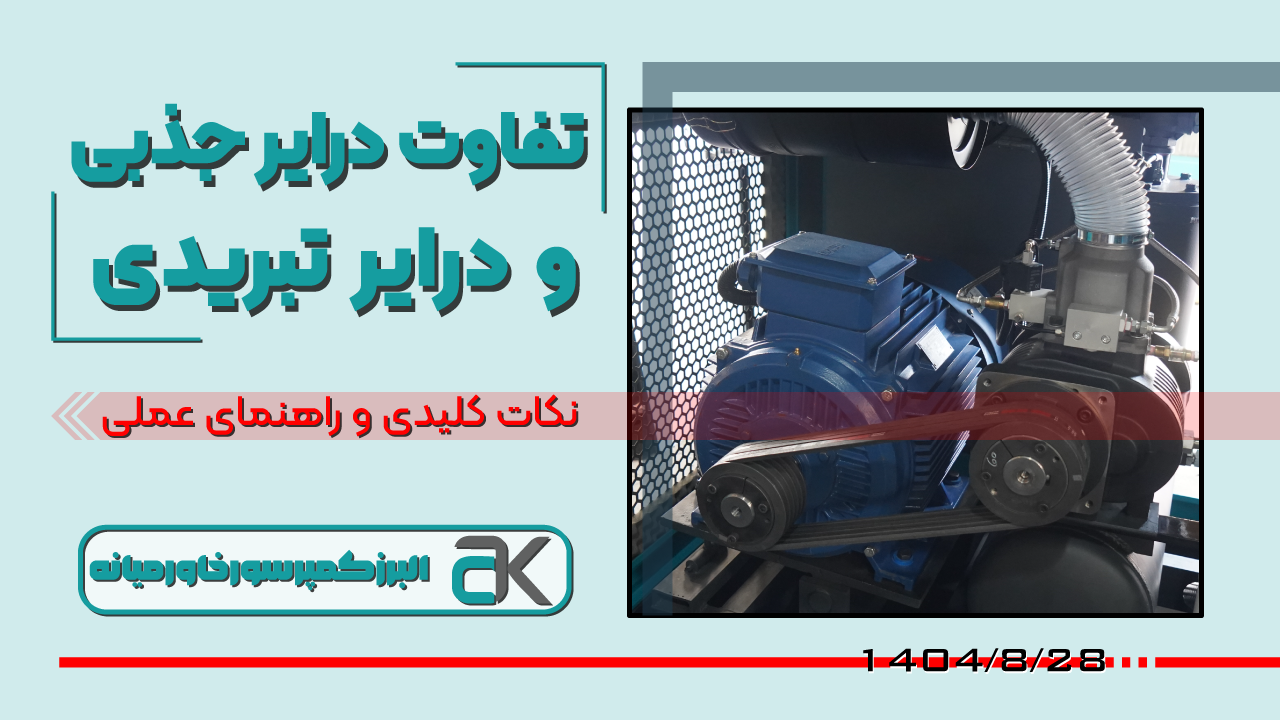 تفاوت درایر جذبی و درایر تبریدی؛ کدام کارایی بیشتری دارد؟